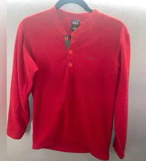 Patagonia thermal button fleece material size small thumbnail 1