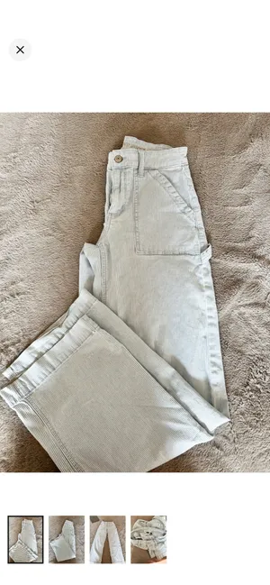 American Eagle Striped Carpenter Pants thumbnail 2
