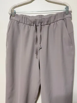 Lululemon On The Fly Jogger Tan Woven Size 10 thumbnail 3