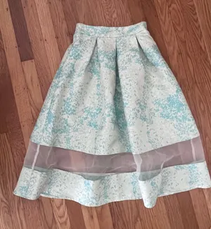 ASOS light teal skirt  thumbnail 1