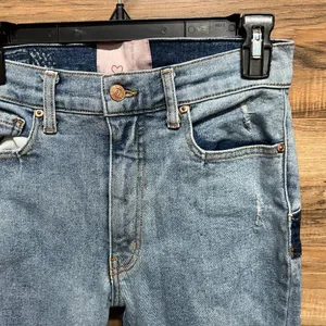 Revice Star Butt Jeans‎ Womens 29/US 8 Blue Denim Distressed High Rise Stretch thumbnail 6
