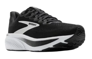 Brooks Women's Ghost 17 Running Shoe in Black/White, Size 8 Wide thumbnail 1