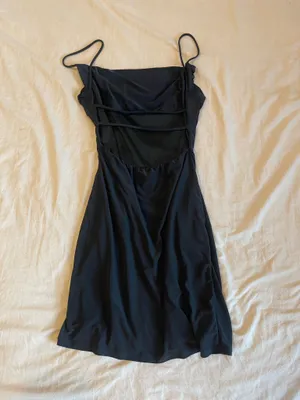 21 saints black mini dress thumbnail 3