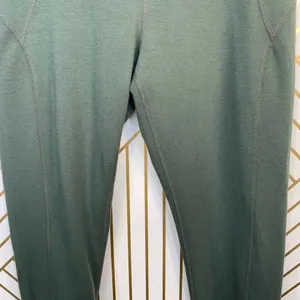 Free People Virgo Cropped Legging Khaki Green‎ thumbnail 7