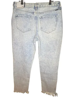 NWT KanCan Light Wash Distressed High Rise Ankle Skinny Denim Jeans thumbnail 6