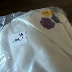 Women's Floral Print Celebration Bottle Mardi Gras Sweatshirt Size M #260534 thumbnail 6