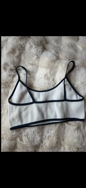 Zara Ribbed Crop Top thumbnail 2