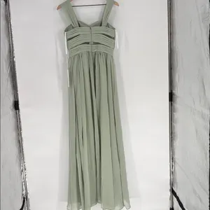 Azazie Sage Green Bridesmaid Dress 6 new thumbnail 3