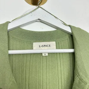 L*SPACE Undertow Dress in Light Olive Size Large thumbnail 8