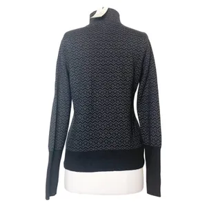NWT‎ Aspen printed full zip sweater Black thumbnail 2