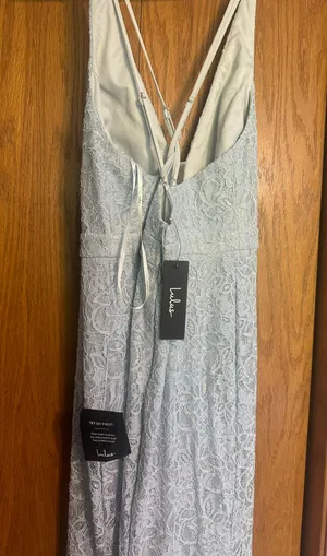 Light Blue Prom Dress thumbnail 2