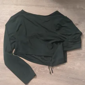 Aerie Offline Real Me Green Long Sleeve Cinch Crop Top Size XXL thumbnail 4
