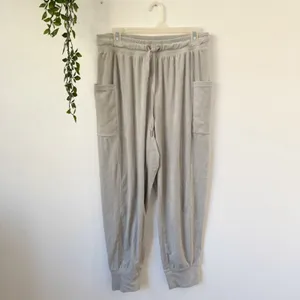 Aerie OFFLINE After Party Velour Jogger Sz M thumbnail 2