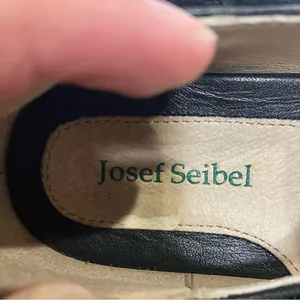 Josef Seibel black leather‎ mary Jane pumps women’s size 36 thumbnail 8