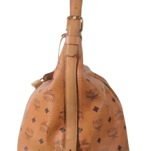MCM Aren Hobo in Visetos Coated Canvas - Cognac thumbnail 7