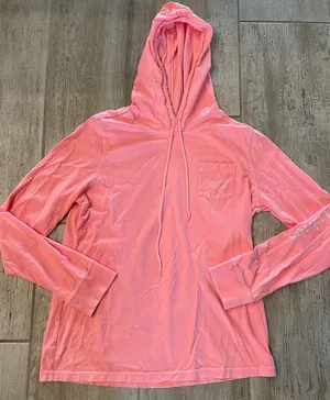 Vineyard Vines Neon Pink Pullover Hooded Sweatshirt Size S thumbnail 1
