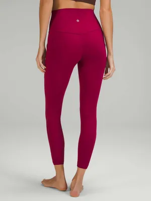 Lululemon Align High Rise Pant 25 Leggings Womens 6‎ Red Nulu Yoga thumbnail 2