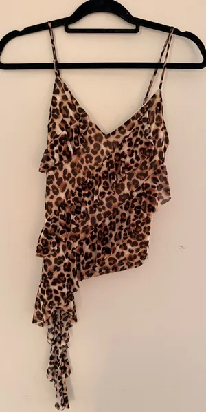 Cheetah Top Brown Size M thumbnail 1