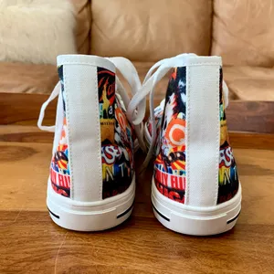 Broadway Theater Movie Themed High Top Sneakers thumbnail 3