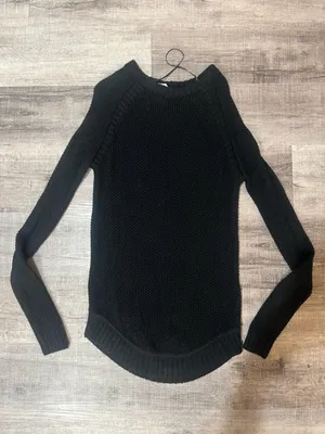 LULULEMON Passage Merino Wool Sweater in Black thumbnail 3