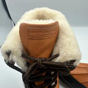 London Fog Collection Mely Winter Boots Women's 6 Duck‎ Brown Faux Fur thumbnail 7