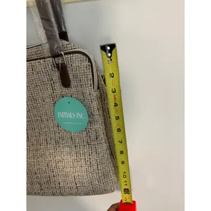 Initial inc tweed shoulder bag NWT‎ Brown thumbnail 4