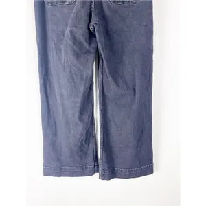 ANTHROPOLOGIE MAEVE The Colette Black Cropped High. rise Wide Leg Jeans 28 Boho thumbnail 8