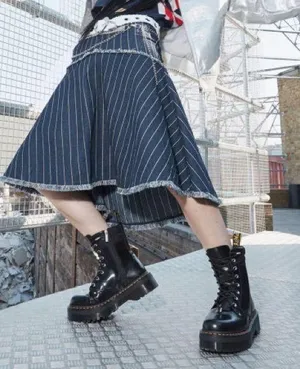 Dr Martens Jadon II Hardware Leather Platform Boots thumbnail 1
