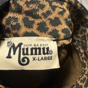 Show Me Your MuMu Brown and Black Leopard Bodysuit thumbnail 3