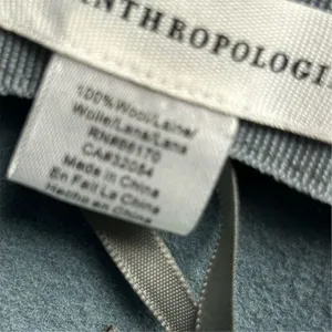 Anthropologie Women's Blue Wool‎ Fedora Hat One Size Travel Friendly thumbnail 12