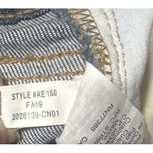 Madewell Perfect Vintage Crop Blue Jeans Women Sz 26 Distressed Classic Staple thumbnail 3