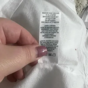n:Philanthropy Verbena Stripe Shoulder T-Shirt in White Size US‎ Medium thumbnail 13
