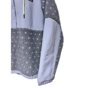 Patagonia Shelled Retro-X Pullover Hooded Salt Grey Gray Heather Women's Size XL thumbnail 8
