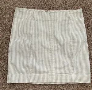 Free people black and white striped skirt thumbnail 1