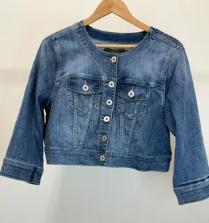 Torrid Crop Soft Jean Jacket Sz1X/14–16 thumbnail 1