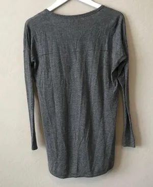 C&c California Long Sleeve Hi-Low Cashmere Blend thumbnail 8