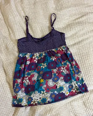 Kirra Collection Medium Floral Purple Tunic thumbnail 2