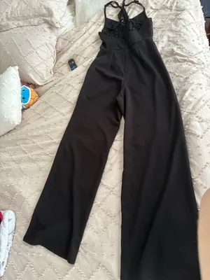 Francesca's Jumpsuit Black thumbnail 2