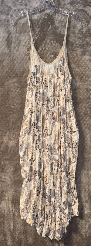 Hem & Thread Paisley Print Sleeveless Jumpsuit with Pockets thumbnail 8