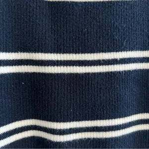 Hollister Blue White Red Thick Ribbed Knit Strappy Back Medium thumbnail 2