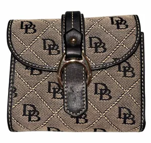 Dooney & Bourke Signature Trifold Wallet thumbnail 1