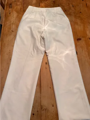 Greylin White Straight-Leg Trousers thumbnail 2