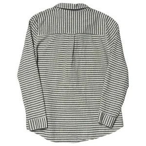 Madewell Stripe Lightweight Long Sleeve Button Up Coastal Comfort Travel S thumbnail 4