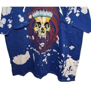 Metallica‎ Vintage Style In Vertigo You Will Be TyeDye ShortSleeve Shirt XL Blue thumbnail 4