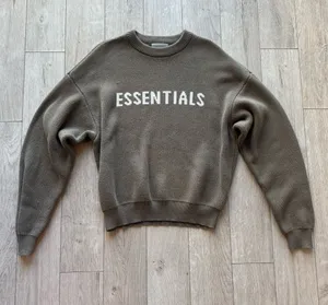 Fear of God Essentials Knit Pullover Sweater Harvest thumbnail 1