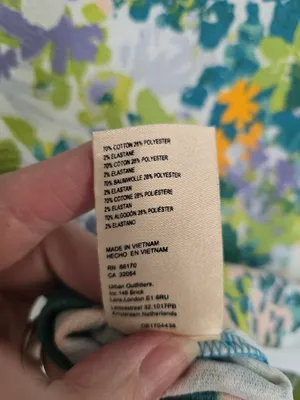 Anthropologie Maeve Floral Top in Teal, Green, Yellow Small thumbnail 6