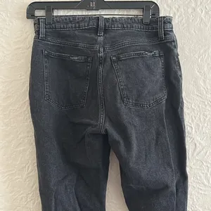 Abercrombie and Fitch the Skinny High Rise Curve Love Black Distressed Jeans 28 thumbnail 5