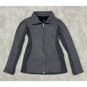 Lululemon Radiant Jacket II Heathered Core Dark Gray Full Zip Size 4 thumbnail 2
