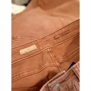 Pilcro Anthropologie Patch-Pocket Bootcut Jeans in Orange Size 30 EUC!!! thumbnail 4