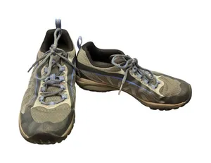Merrell Performance Vibram wms gray blue hiking walking sneakers sz 8 SKU 9943 thumbnail 1